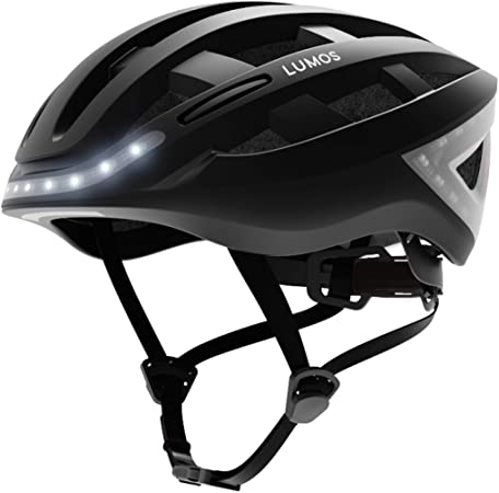 Lumos Kickstart Smart Bike Helmet | Front and Rear LED Lights | Turn Signals | Brake Lights