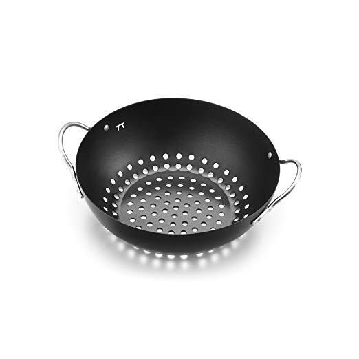 Outset QD78 Non-Stick Mini Grill Wok