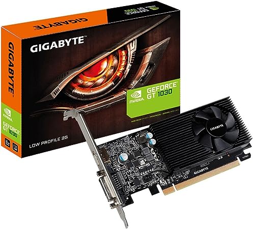 Gigabyte GeForce GT 1030 Low Profile D4 2GB Graphics Card GV-N1030D4-2GL