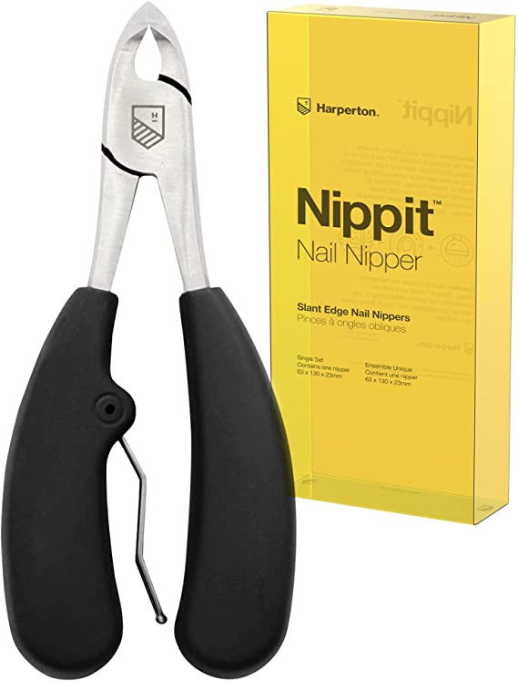 Harperton Nippit - Precision Toenail Clipper for Thick or Ingrown Toenails