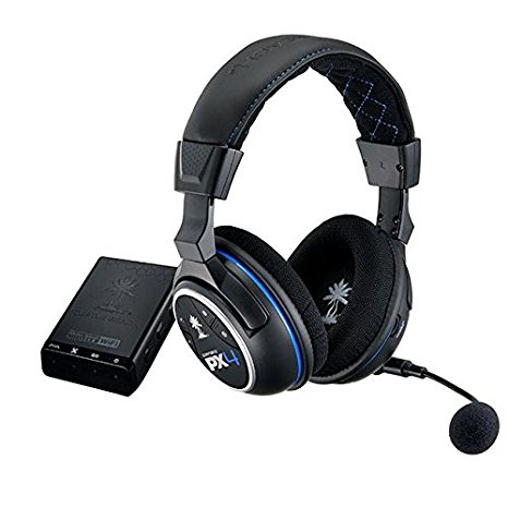 Turtle Beach PX4M Ear Force PX4 Wireless Dolby 5.1 Surround Sound Gaming Headset For Ps4, Ps3, Xbox 360