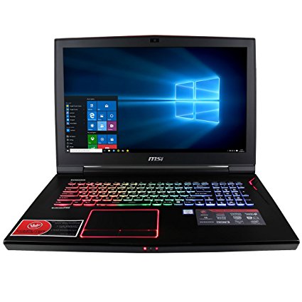 CUK MSI GT73VR Titan VR Ready Laptop (i7-6820HK, 32GB RAM, 250GB SSD   1TB HDD, NVIDIA Geforce GTX 1080 8GB, 17.3" Full HD, Windows 10) - Best Gaming Windows 10 Laptop Computer