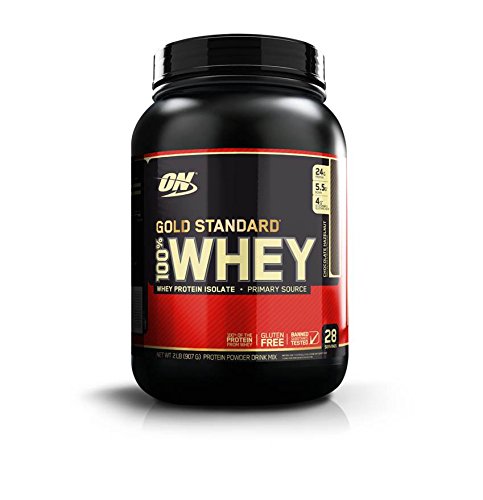 Optimum Nutrition Gold Standard 100% Whey Protein Powder, Chocolate Hazelnut, 2 Pound