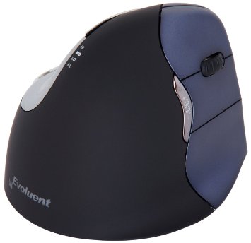 Evoluent VerticalMouse Vertical Mouse 4 Regular Size Right Hand Wireless model VM4RW