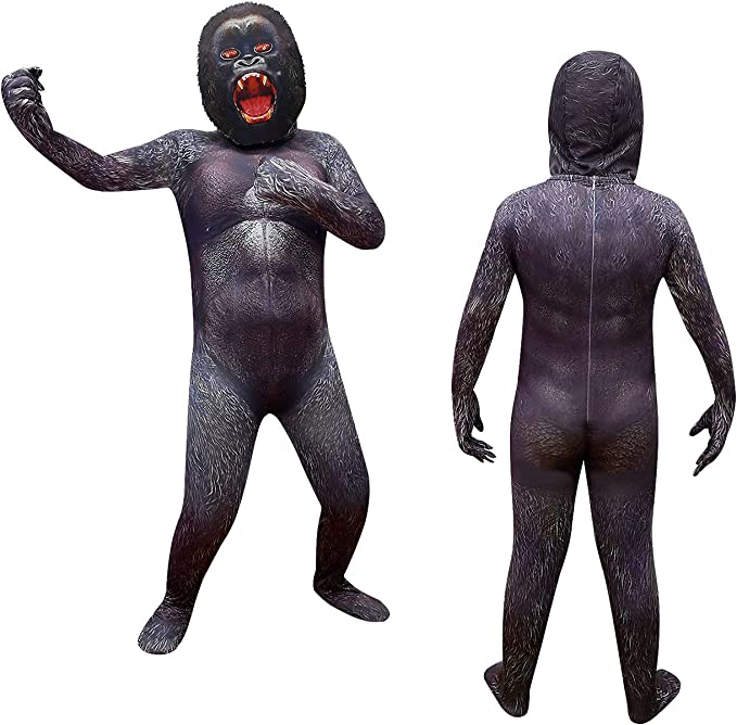 Szytypyl Boys King of the Monsters Costume Kids 3D Printing Full Body Suit for Halloween Cosplay