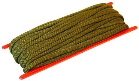 Paracord - 15m/50ft - Olive Green - Kombat - Survival rope