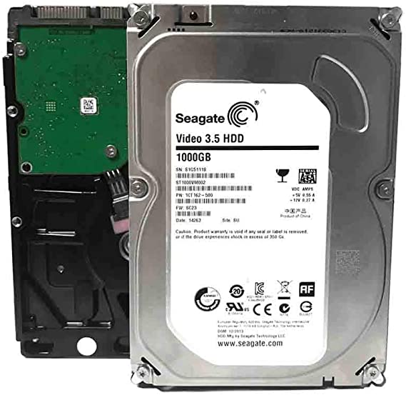 Seagate Pipeline HD (ST1000VM002) 1TB 5900RPM 64MB Cache SATA 6.0Gb/s 3.5inch Surveillance Hard Drive - 2 Year Warranty