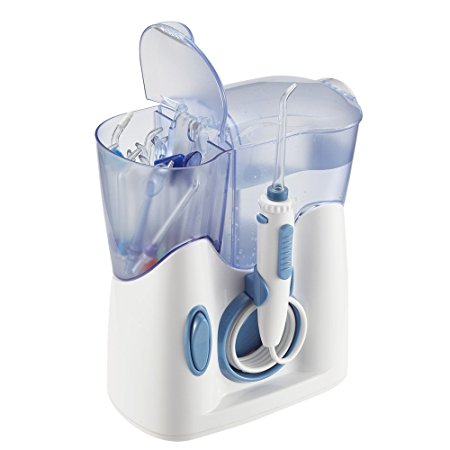 H2ofloss® Quiet Design(less Than 50db) with 12 Multifunctional Tips Countertop Dental Oral Irrigator(hf-8whisper)