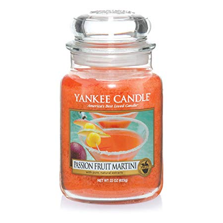 Yankee Candle Large Jar Scented Candle, Passion Fruit Martini, Up to 150 Hours Burn Time