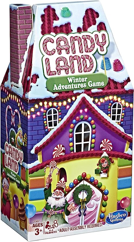 Hasbro Gaming Candy Land Game: Winter Adventures Edition Board Game for Kids Ages 3