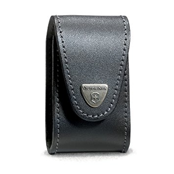 Victorinox Swisschamp Xlt Pouch, Leather Black