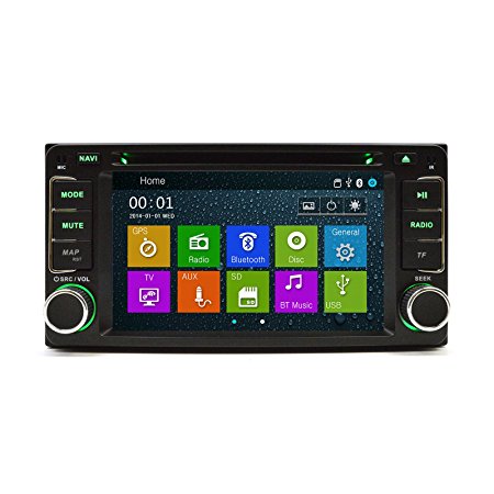 OTTONAVI Toyota 4Runner 03-09 OEM Replacement In Dash Double Din Touch Screen GPS Navigation Radio