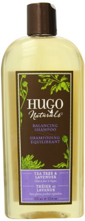 Hugo Naturals Balancing Shampoo, Tea Tree and Lavender, 12-Ounce