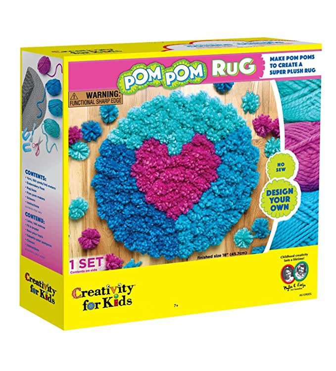 Creativity for Kids Pom Pom Rug Maker