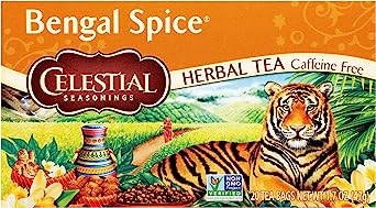 Celestial Seasonings Bengal Spice Herbal Tea, 20 Count (Pack of 6)