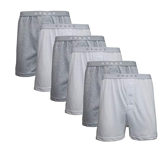 Galaxy by Harvic 3-Pack, 6-Pack, 9-Pack & 12-Pack Mens Knit Boxer Shorts