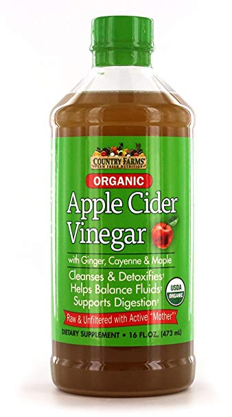 Country Farms Apple Cider Vinegar Tonic, 16 Fluid Ounce