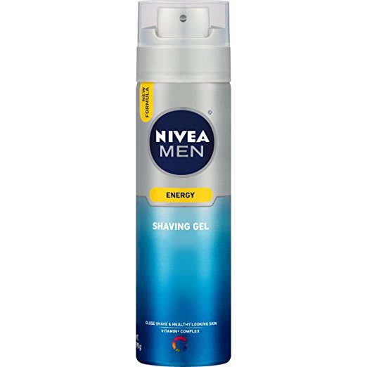 NIVEA FOR MEN Energy, Shaving Gel 7 oz (Pack of 3)