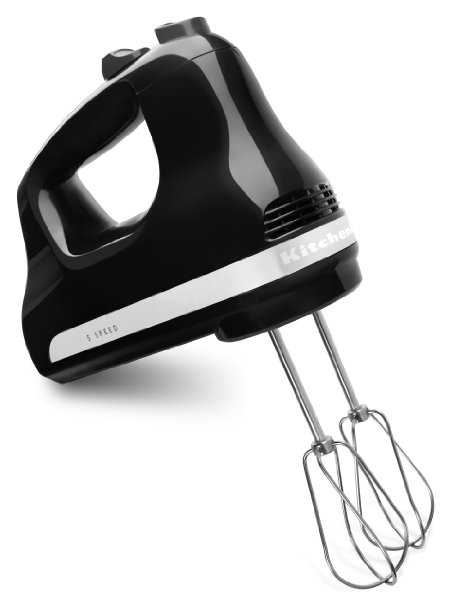 KitchenAid KHM512OB 5-Speed Ultra Power Hand Mixer Onyx Black