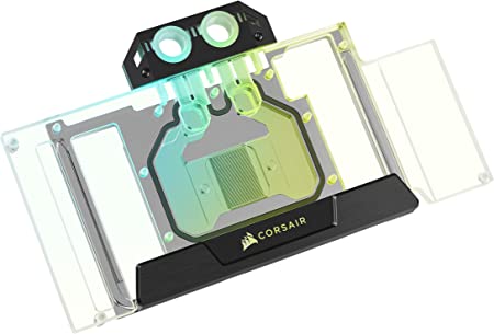 Corsair Hydro X Series XG5 RGB 30-Series Reference GPU Water Block - Fits 110  Reference Design NVIDIA® GeForce RTX™ (3090, 3080 Ti, 3080) Models - Nickel-Plated Copper Construction