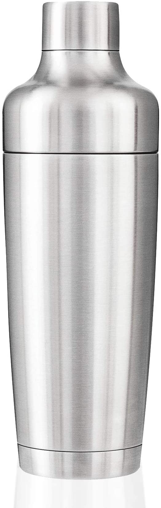 Jillmo Cocktail Shaker, Double Walled Martini Shaker, 20oz