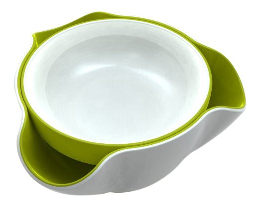 Joseph Joseph Double Dish, White and Green