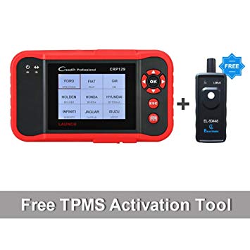 Launch CRP129 OBD2 Scanner Auto Code Reader ABS Airbag Engine Transmission Diagnostic Scan tool and EPB SAS Oil Service Light Resets with TPMS Activation Tool