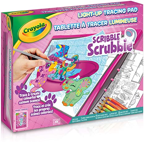 Crayola Scribble Scrubbie Light up Tracing Pad Arts & Crafts