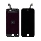 LCD Touch Screen Digitizer Frame Assembly Full Set LCD Touch Screen Replacement for iPhone 5S - Black