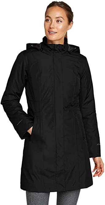 Eddie Bauer Women's Girl On The Go Insulated Trench Coat