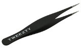 TWEEZTY Stainless Steel Tweezer for the Small and Ingrown Hairs also great for Splinters