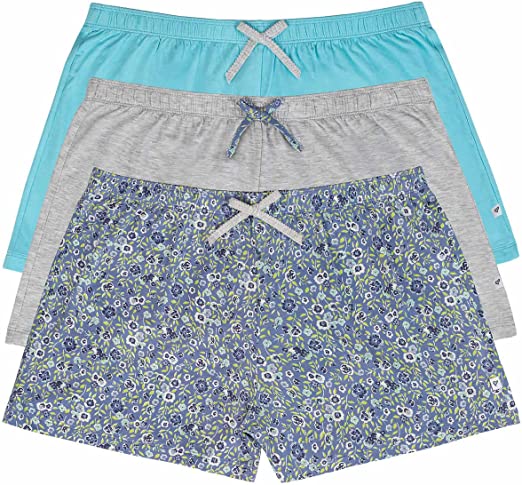 Jane & Bleecker Womens 3 Pack Sleep Short