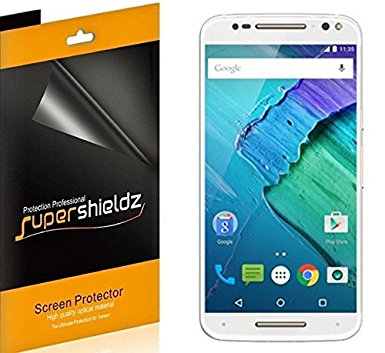 [6-Pack] Supershieldz- Anti-Glare & Anti-Fingerprint (Matte) Screen Protector Shield For Motorola Moto X Pure Edition   Lifetime Replacements Warranty- Retail Packaging