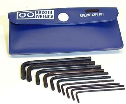 10 PIECE BRISTOL WRENCH SET FOR COLLINS KWM SERIES TRANSCEIVERS