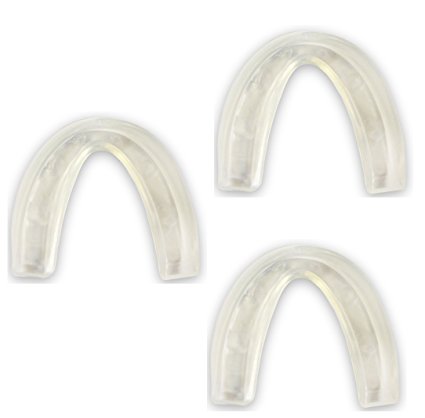 3 Pack! SafeTGard Adult Form Fit Mouthguard without Strap - Available in 8 Colors!