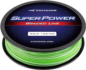 KastKing SuperPower Braided Fishing Line - Abrasion Resistant Braided Lines – Incredible Superline – Zero Stretch – Smaller Diameter – A Must-Have!