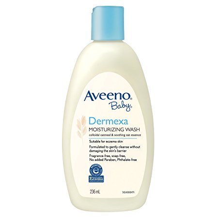 Aveeno Baby Cleansing Therapy Moisturizing Wash For Sensitive Skin, 8 Fl. Oz.