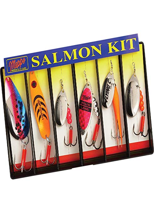 5001123 Mepps Salmon Kit - Plain Lure Assortment