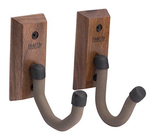 Hold Up Displays - Horizontal Gun Rack and Shotgun Hooks Store any Rifle Shotgun and Bow - Real Hardwood Harvested in Wisconsin - Made in USA …