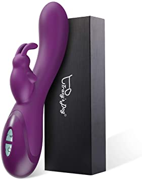 Deep Penetration Rabbit Vibrator for G Spot & A-spot Stimulation with 3 Strong Motors and 15 Vibration Modes, Rechargeable Vibrating Dildo Sex Toys for Women Vaginal Orgasm (Craybit)