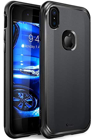 Compatible for iPhone Xs Case,iPhone X Case Clear Anti-Scratch Shock Absorption Cover Case for iPhone Xs/X -Black