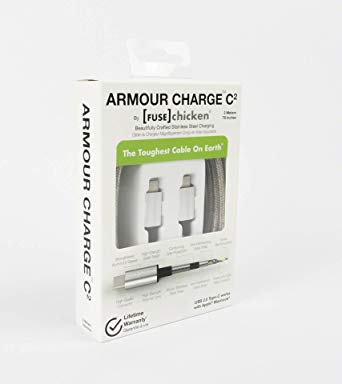 [Fuse] Chicken SCC2 Armour Charge C2 USB-C to USB-C Cable, 6.5ft