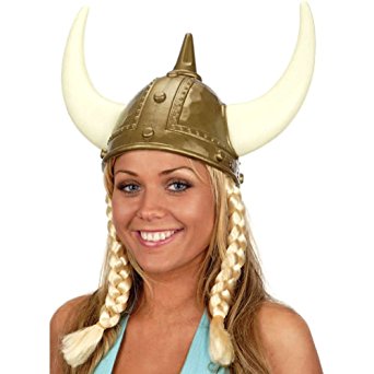 Jacobson Hat Company Women's Viking Hat with Braids