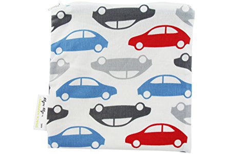 Itzy Ritzy Snack Happens Reusable Snack Bag, Rodeo Drive (Discontinued by Manufacturer)