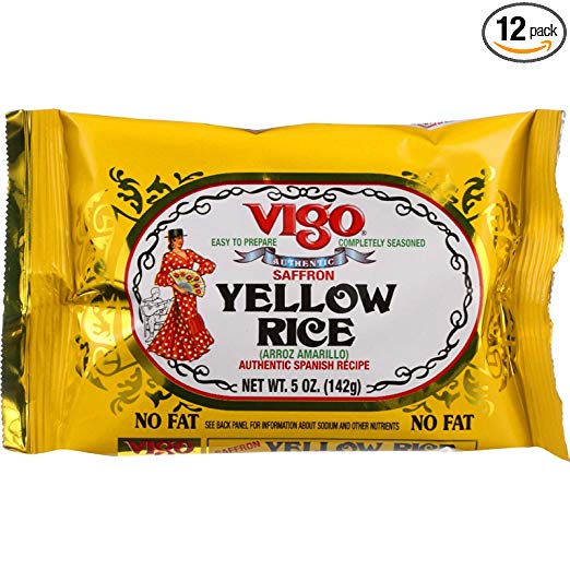 Vigo Yellow Rice, 5-Ounce (Pack of 12)