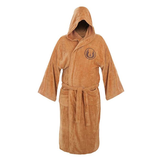 Star Wars Adult Jedi Fleece Hooded Bath Robe