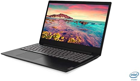 Lenovo IdeaPad S145 15 Inch (15.6") FHD Laptop - (Intel Core i3, 4GB RAM, 128GB SSD, Windows 10 Home S Mode) - Granite Black