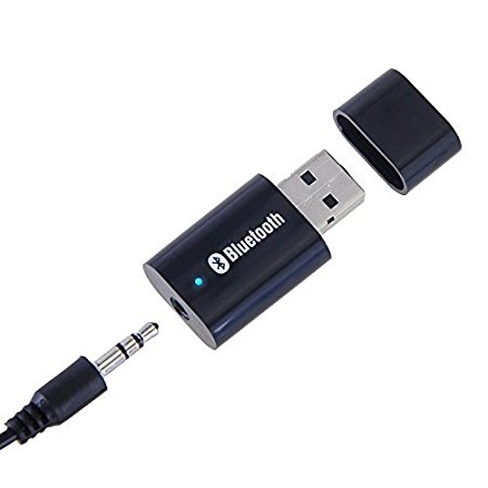 JUSTOP Bluetooth Stereo Audio Receiver , Universal Music Adapter For Speakers / Car stereo / Music Sound System (BTR003)
