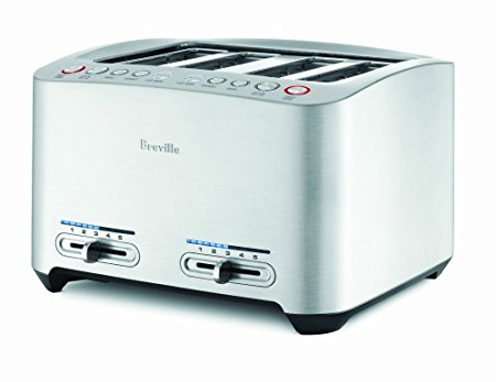 Breville 4-Slice Die-Cast Smart Toaster BTA840XL