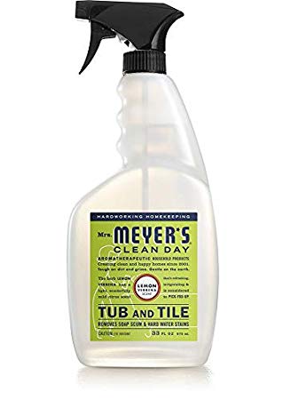 Tub & Tile Cleaner, Lemon Verbena 33 Oz by Mrs Meyers (Pack of 2)